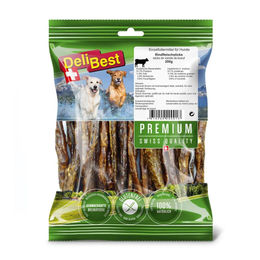 Produktbild von DeliBest Premium Rindfleischsticks rund mit hohem Fleischanteil 200 g