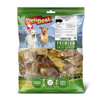 Produktbild von DeliBest Premium Schweineohren Naturkauartikel für Hunde 500 g
