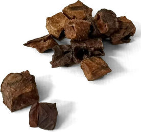 DeliBest Simmental Rind Lungenwürfel Monoprotein Glutenfrei Belohnungssnack für Senior Hunde 480 g - 60 g – Bild 1 von 2