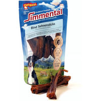 Produktbild von Delibest Simmental Rind Sehnensticks Kausnack Monoprotein ohne Zucker 2 x 250 g - 2 x 250 g