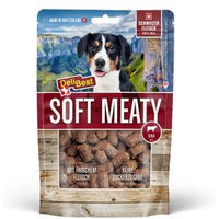 Produktbild von DeliBest Soft Meaty Hundesnacks Rind getreidefrei mit hohem Fleischanteil 150g