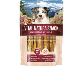 Delibest Vital Natura Snack mit Wildlachs glutenfrei und getreidefrei 200g – Bild 1 von 2