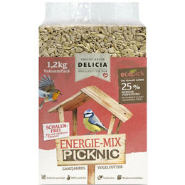 Delicia Energie-Mix Picknic Wildvogel-Ergänzungsfutter Ganzjährig 1,2kg - 1,2 kg – Bild 1 von 10