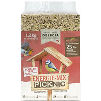 Produktbild von Delicia Energie-Mix Picknic Wildvogel-Ergänzungsfutter Ganzjährig 1,2kg - 1,2 kg