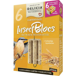 DELICIA Pick-Me-Up InsectBlocs Energieblock für Wildvögel 6er Pack – Bild 1 von 5