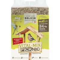 Produktbild von Delicia Vital-Mix Picknick Vogelfutter Ganzjahres-Ergänzungsfutter für Wildvögel 6kg - 6 kg
