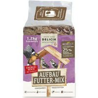 Produktbild von Delicia Wildvogel Aufbau Futtermix Ganzjahres-Ergänzungsfutter 1,2 kg - 1,2 kg