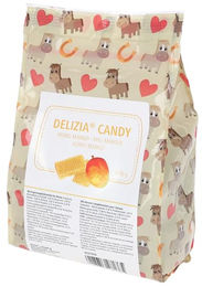 Produktbild von Delizia Pferde Belohnungswürfel Honig Mango mit Früchten und Kräutern 600g - 600 g