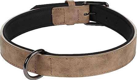 Delu Flamingo Halsband für große Hunde in Braun XXL 52-62 cm – Bild 1 von 2