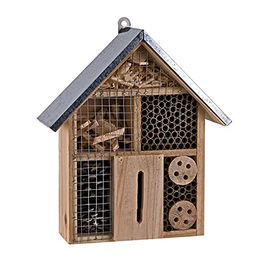 DEMA Insektenhotel Thekla aus Holz in Natur Braun – Bild 1 von 4