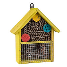 Dema Insektenhotel Willie aus Holz in Bunt – Bild 1 von 4