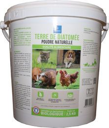 Produktbild von Demavic Diatomeenerde Naturmaterial für Geflügel und Kleintiere 2 x 2,5 kg - 2 x 2,5 kg