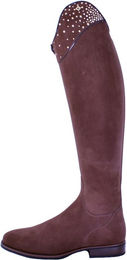 DeNiro Bellini Camoscio Legno Reitstiefel braun – Bild 1 von 1