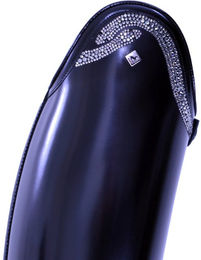 Produktbild von DeNiro Bellini GGP Serpenti Reitstiefel aus Leder in Schwarz