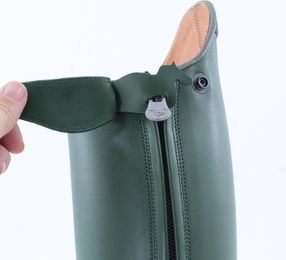 Produktbild von DeNiro Dressurstiefel foresta UpTop grey Damen aus Leder in Grün und Grau