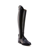 Produktbild von DeNiro Reitstiefel DN Levante 02 aus Leder Schwarz mit Schnürung