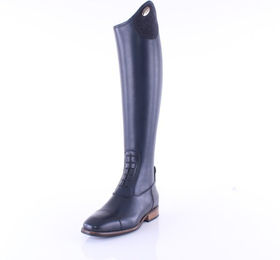 DeNiro Reitstiefel Salento Polvere Stelle aus Leder in Blau wasserabweisend – Bild 1 von 1