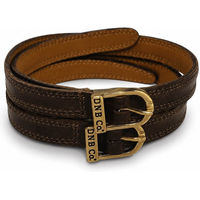 Produktbild von DeNiro Sporenriemen aus Leder in Brown Brushed mit Messingbeschlag