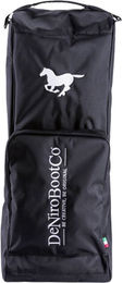 DeNiro Superior Stiefeltasche aus Fleece in Schwarz wasserabweisend – Bild 1 von 3