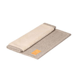 Denjo Dogs Hundedecke und Reisedecke für Hunde und Katzen aus Polyester in Grau und Beige 60x80cm - 60 cm – Bild 1 von 2