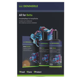 Dennerle All for Betta 3in1 Komplettpflege-Set für Kampffische – Bild 1 von 3
