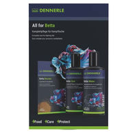 Produktbild von Dennerle All for Betta 3in1 Komplettpflege-Set für Kampffische