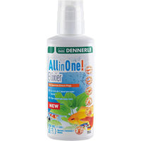 Produktbild von Dennerle All in One Elixir Wasseraufbereiter und Pflanzendünger für Süßwasser mit Fischen und Garnelen 250 ml - 250 ml