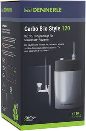 Dennerle Carbo Bio Style 120 Bio CO2 Düngeanlage aus Edelstahl für Süßwasser-Aquarien bis 120 Liter – Bild 1 von 13