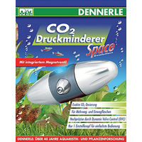 Produktbild von Dennerle Carbo Night CO2-Anlage mit Druckminderer und Magnetventil in Silber - 80 g