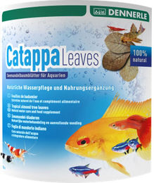 Dennerle Catappa Leaves Seemandelbaumblätter zur Wasseraufbereitung für Fische Garnelen und Krebse 10 Stück - 10 Stk. – Bild 1 von 6