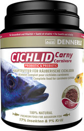 Dennerle Cichlid Carny Granulat Fischfutter für Cichliden und Diskus mit Insekten 1000 ml - 1000 ml – Bild 1 von 3