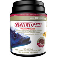 Produktbild von Dennerle Cichlid Carny Granulat Fischfutter für Cichliden und Diskus mit Insekten 1000 ml - 1000 ml