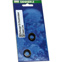 Produktbild von Dennerle Classic-Line Dichtungen für CO2-Druckminderer Ø 18,5 mm 2 Stück Schwarz