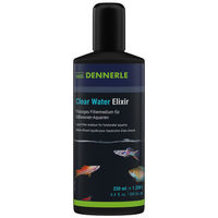 Produktbild von Dennerle Clear Water Elixir Wasseraufbereiter zur Klärung von Süßwasser-Aquarien für Fische 250ml