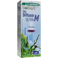 Produktbild von Dennerle CO2 Diffusor Ultra für Süßwasser-Aquarien bis 200 Liter aus Keramik und Acrylglas