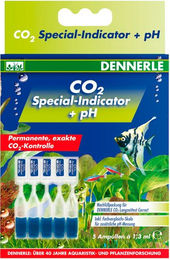 Dennerle CO2 Special Indicator Wassertester zur CO2 und pH Messung für Aquarien - 5 x 1,3 ml – Bild 1 von 3