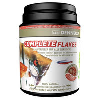 Produktbild von Dennerle Complete Gourmet Flakes Süßwasser Fischfutter mit Insekten und Garnelen 1000 ml - 1000 ml