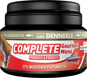 Dennerle Complete Gourmet Menu Fischfutter für Süßwasser Zierfische Granulat 100 ml - 100 ml – Bild 1 von 5