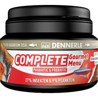 Produktbild von Dennerle Complete Gourmet Menu Fischfutter für Süßwasser Zierfische Granulat 100 ml - 100 ml