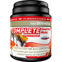 Produktbild von Dennerle Complete Gourmet Menu Fischfutter für Süßwasser Zierfische Granulat 200 ml - 200 ml
