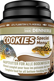 Dennerle Cookies Special Menu Fischfutter für Bodenfische mit Insekten und Krill 200 ml - 200 ml – Bild 1 von 5