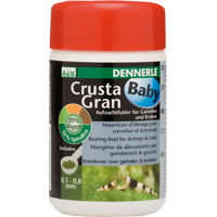 Produktbild von Dennerle CrustaGran Baby Aufzuchtfutter für Garnelen und Krebse 62g - 100 ml