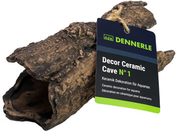 Dennerle Deco Ceramic Höhle N°1 Braun Aquariendekoration für Fische – Bild 1 von 4
