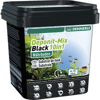 Produktbild von Dennerle Deponit-Mix Black 10in1 Multimineral-Nährboden für Süßwasser-Aquarien 2,4 kg - 2,4 kg