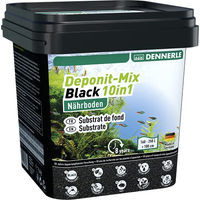Produktbild von Dennerle Deponit-Mix Black 10in1 Multimineral Nährboden für Süßwasser-Aquarien Schwarz 9,6 kg - 9,6 kg