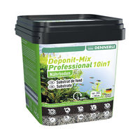 Produktbild von Dennerle DeponitMix Professional 10in1 Bodengrund mit Pflanzendünger 9,6 kg Schwarz - 9,6 kg