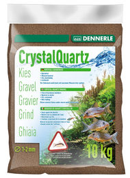 Dennerle Kristall-Quarzkies Dunkelbraun Bodengrund für Aquarien 10 kg - 10 kg – Bild 1 von 3