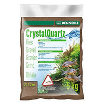 Produktbild von Dennerle Kristall-Quarzkies Dunkelbraun Bodengrund für Süßwasser Aquarien 5 kg - 5 kg
