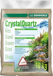 Dennerle Kristall-Quarzkies Naturweiß Bodengrund für Süßwasser Aquarien 10 kg - 10 kg – Bild 1 von 4