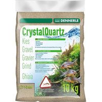 Produktbild von Dennerle Kristall-Quarzkies Naturweiß Bodengrund für Süßwasser Aquarien 10 kg - 10 kg